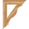 Ekena Millwork Funston Traditional Rough Sawn Bracket, Western Red Cedar, 6"W x 34"D x 42"H BKT06X34X42FST01RWR - alternate 4